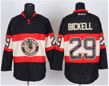 Chicago Blackhawks #29 Bryan Bickell Black New Third Stitched NHL Jersey