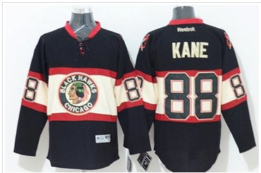 Chicago Blackhawks #88 Patrick Kane Black New Third Stitched NHL Jersey