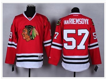 Chicago Blackhawks #57 Trevor Van Riemsdyk Red Stitched NHL Jersey