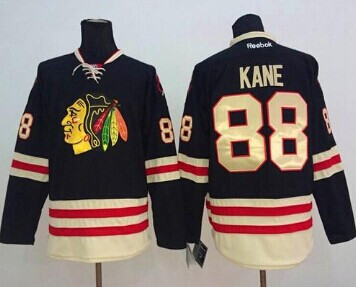 Chicago Blackhawks #88 Patrick Kane Black 2015 Winter Classic Stitched NHL Jersey