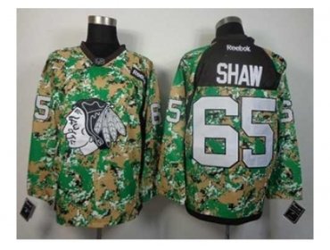 NHL Jerseys Chicago Blackhawks #65 Shaw camo