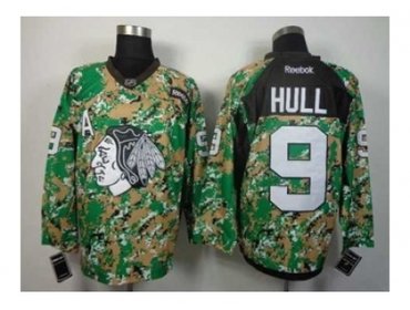 NHL Jerseys Chicago Blackhawks #9 Hull camo