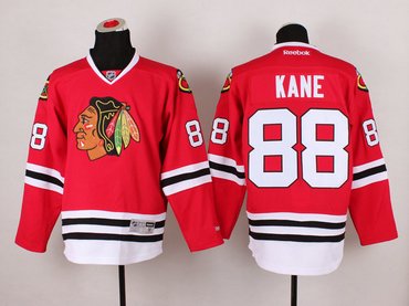 Chicago Blackhawks #88 Patrick Kane Red Hockey NHL Jersey