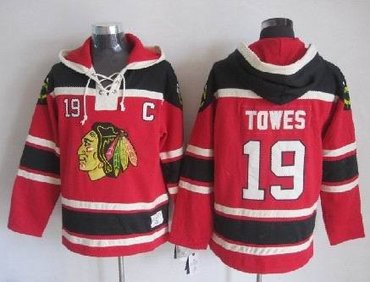 Chicago Blackhawks NHL jerseys chicago blackhawks #19 toews red(pullover hooded sweatshirt)