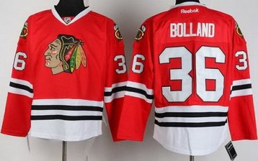 Chicago Blackhawks 36 Dave Bolland Red NHL Jerseys