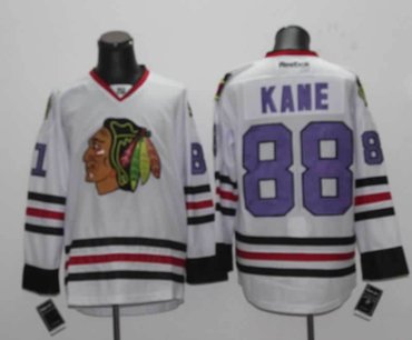 nhl jerseys chicago blackhawks #88 kane white