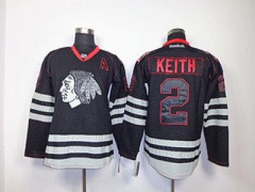 nhl chicago blackhawks #2 keith black(2013 new patch A)