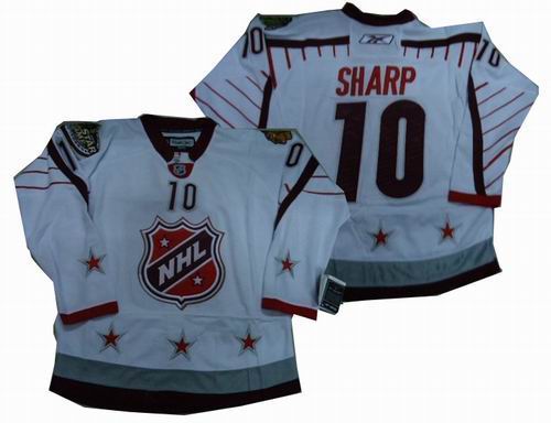 Chicago Blackhawks 10 Patrick Sharp 2012 all star jerseys white