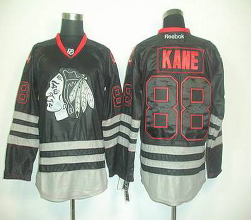 2012 Black Chicago Blackhawks 88 Patrick Kane Jersey