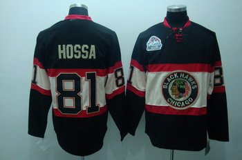 Chicago Blackhawks 81 HOSSA black Winter Classic Jerseys