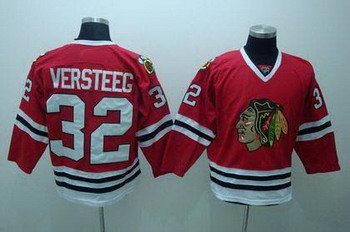 Chicago Blackhawks 32 VERSTEEG jersey red Jerseys