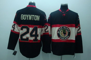 Chicago Blackhawks 24 boynton black Winter Classic