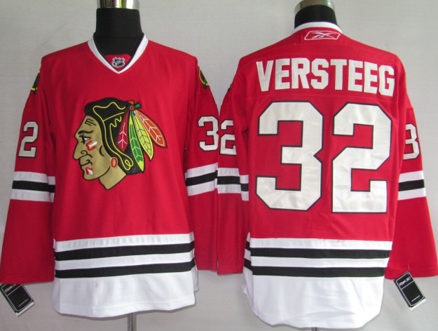 NHL Jerseys Chicago Blackhawks 32# Versteeg red