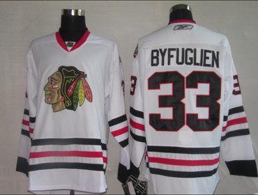 NHL Jerseys Chicago Blackhawks 33# Byfuglien white