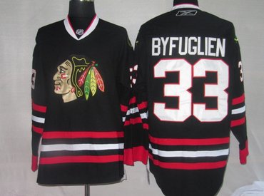 NHL Jerseys Chicago Blackhawks 33# Byfuglien black