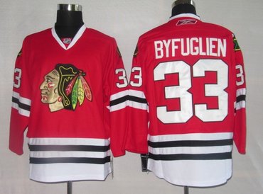 NHL Jerseys Chicago Blackhawks 33# Byfuglien red