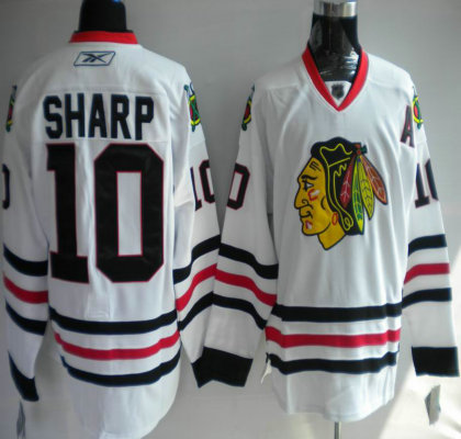 Jerseys Chicago Blackhawks 10 Patrick Sharp white