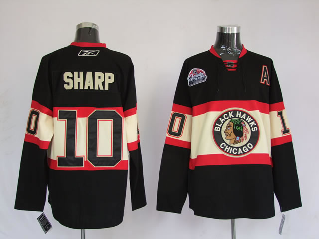 Jerseys Chicago Blackhawks 10 Patrick Sharp Black