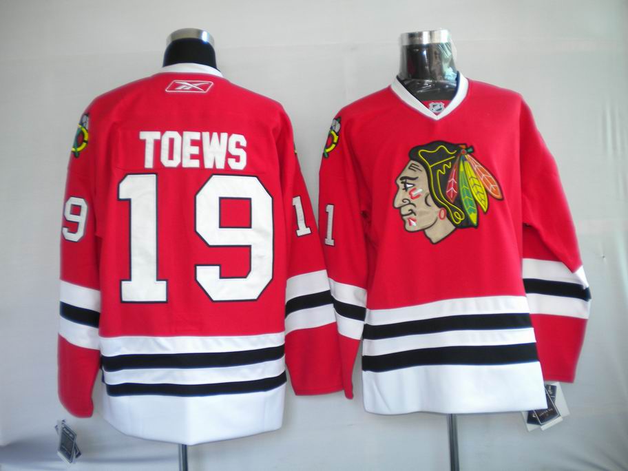 Jerseys Chicago Blackhawks 19 Janathan Toews red