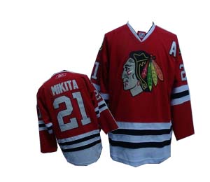 Chicago Blackhawks 21 Stan Mikita Toews Premier Dark