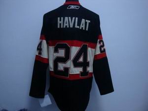 Chicago Blackhawks 24 Havlat Black