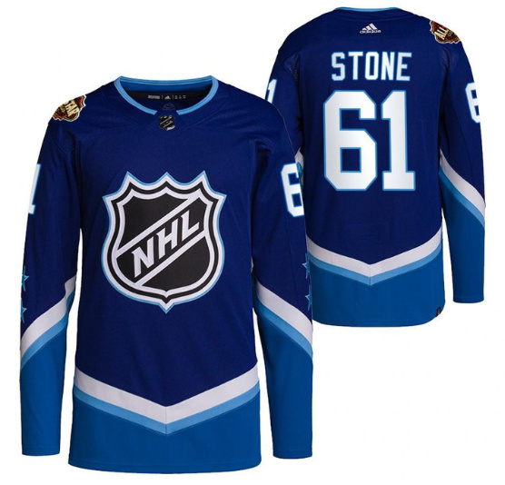 Men's Vegas Golden Knights #61 Mark Stone 2022 All-Star Blue Stitched Jersey