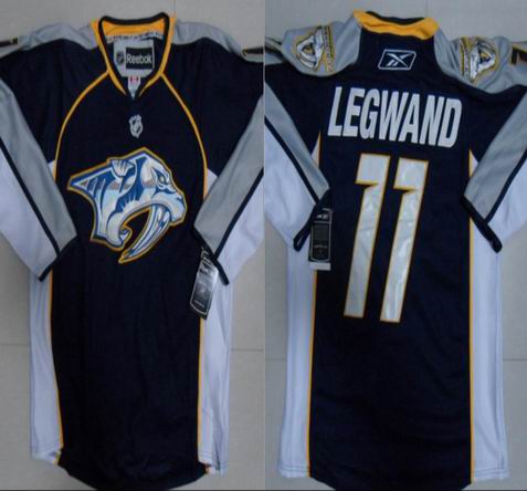 nhl nashville predators 11 legwand black