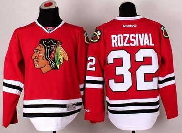 Youth Chicago Blackhawks #32 Michal Rozsival Red 2014 Stadium Series NHL Jersey