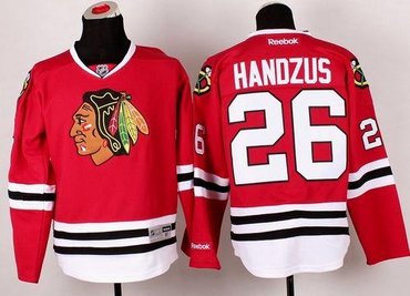 Youth Chicago Blackhawks #26 Michal Handzus Red 2014 Stadium Series NHL Jersey