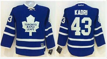 Youth NHL Toronto Maple Leafs #43 Nazem Kadri Blue Jersey