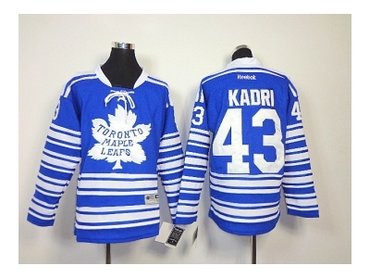 Youth nhl jerseys toronto maple leafs #43 kadri blue(2014 winter classic)