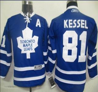 nhl jerseys pittaburgh toronto maple leafs 81 kessel blue(kids