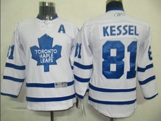 pittaburgh toronto maple leafs 81 kessel white youth jersey