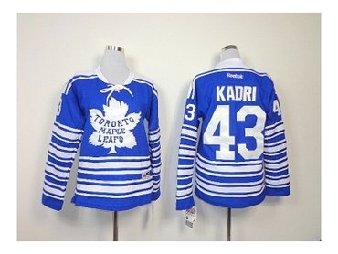 women nhl jerseys toronto maple leafs #43 kadri blue(2014 winter classic)