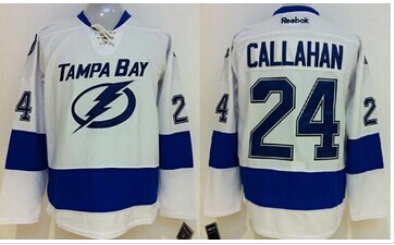 Youth NHL Tampa Bay Lightning #24 Ryan Callahan Royal White Jersey