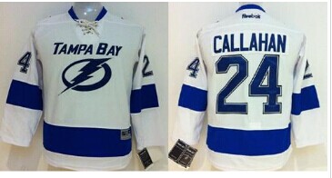 Women's Tampa Bay Lightning #24 Ryan Callahan White Road NHL Jersey