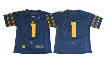 California Golden Bears 1 DeSean Jackson Navy College Football Jersey