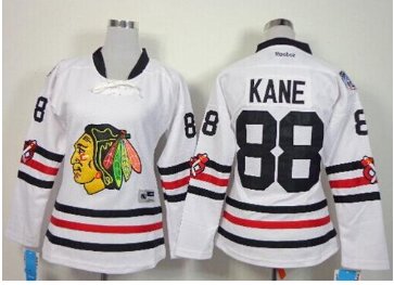 Women's Blackhawks #88 Patrick Kane White 2015 Winter Classic NHL Jersey