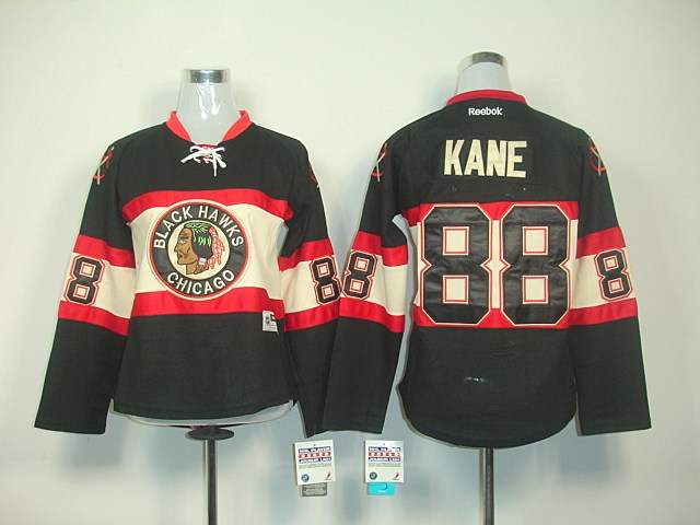 women chicago blackhawks 88 kane winter classic black