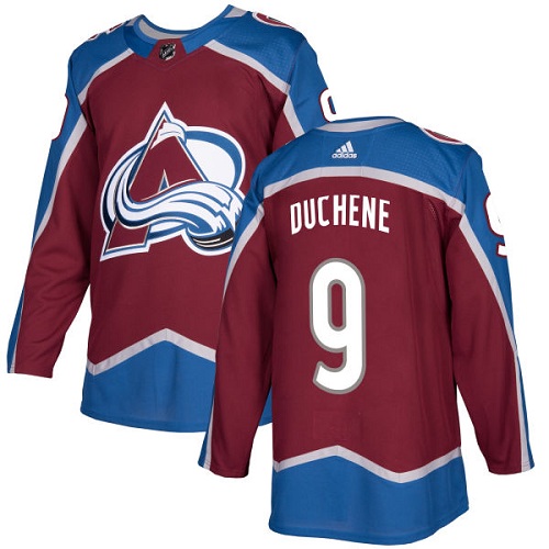 Adidas Avalanche #9 Matt Duchene Burgundy Home Authentic Stitched Youth NHL Jersey