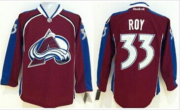 Youth NHL Colorado Avalanche #33 Patrick Roy Red Jersey