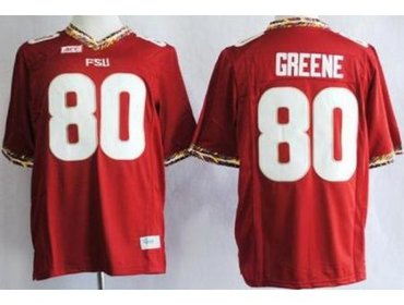 Florida State Seminoles FSU 80 Rashad Greene Red NCAA Jerseys