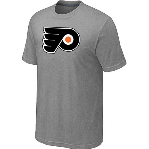 NHL Philadelphia Flyers Big & Tall Logo L.Grey T-Shirt