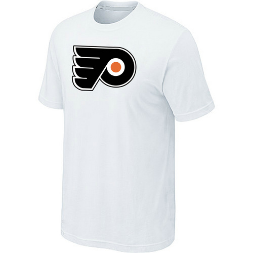 NHL Philadelphia Flyers Big & Tall Logo White T-Shirt