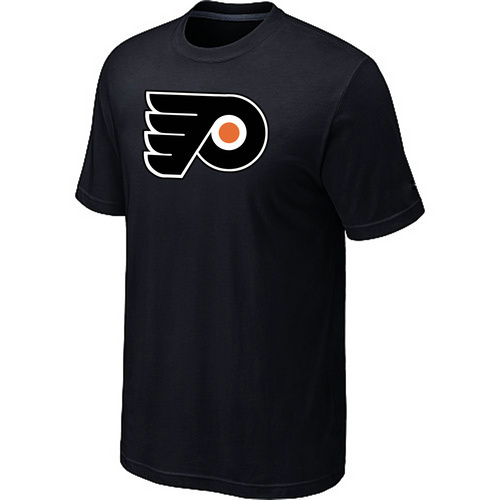 NHL Philadelphia Flyers Big & Tall Logo Black T-Shirt