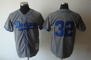 Los Angeles Dodgers Sandy KOUFAX 32 grey MN Jersey