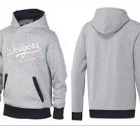 Los Angeles Dodgers Pullover Hoodie Grey & Black