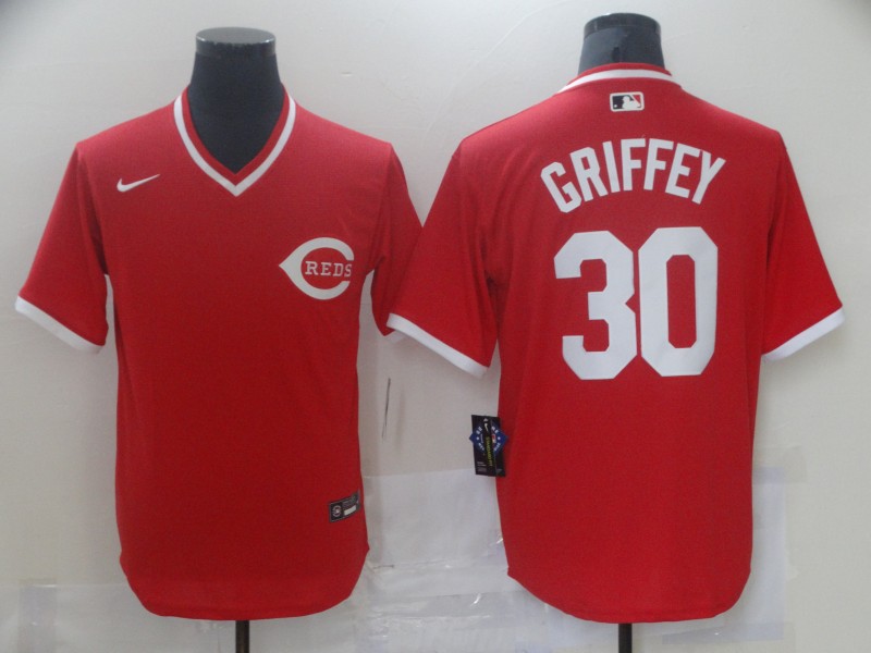 Red Nike Throwback Jersey