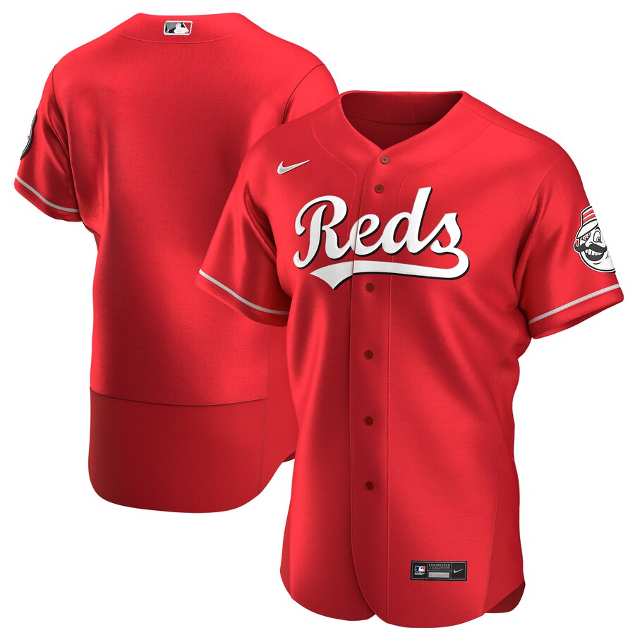 Reds Blank Red Blue 2020 Flexbase Jersey