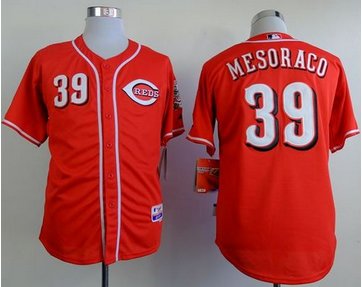 Cincinnati Reds #39 Devin Mesoraco Red Cool Base Stitched MLB Jersey